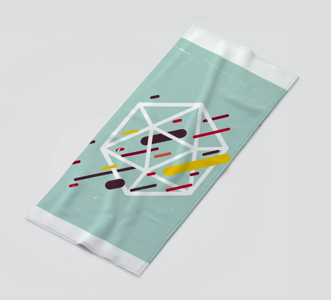 Polyhedra serviette de plage de LeDieg