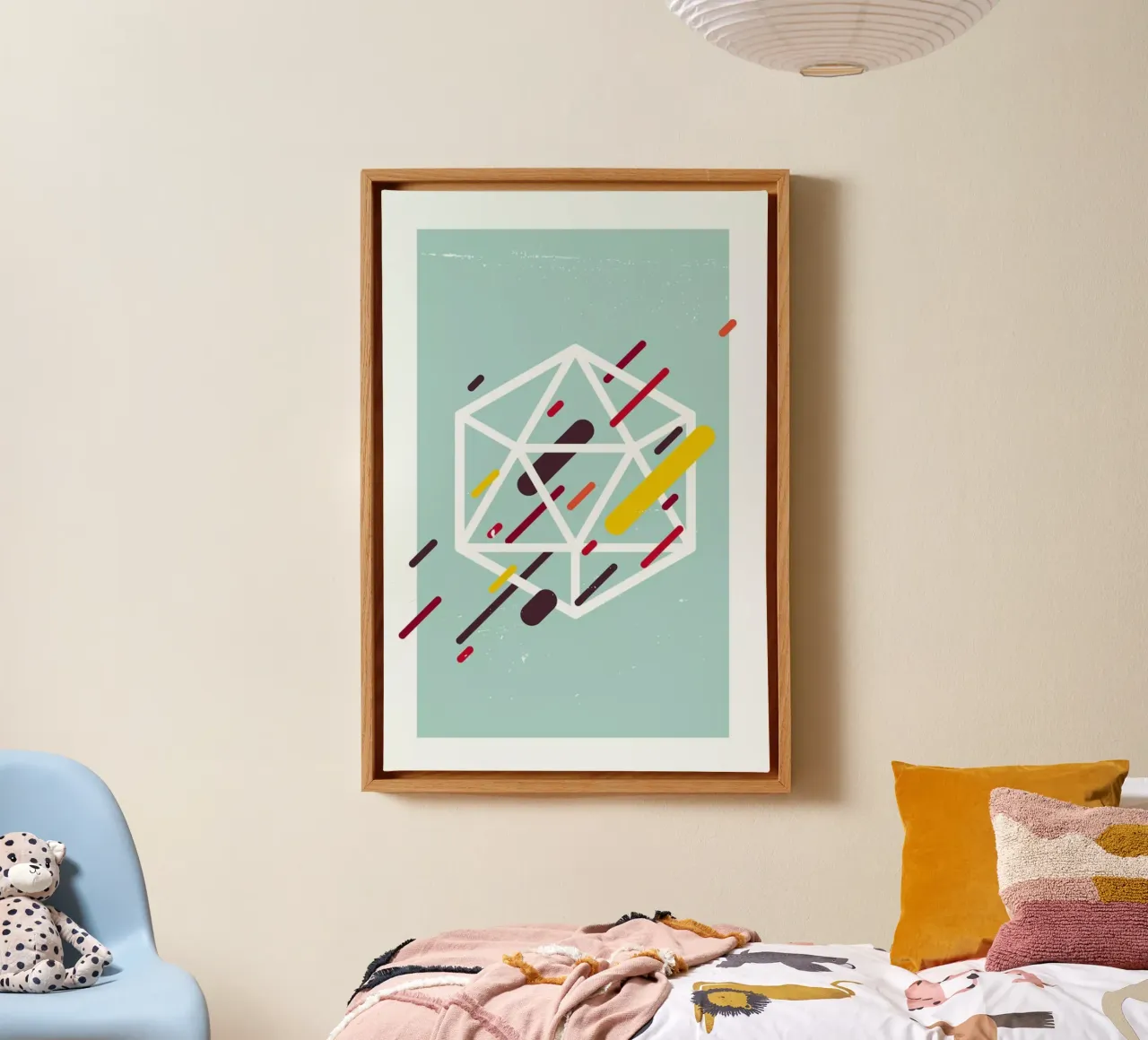 Polyhedra canvas by LeDieg