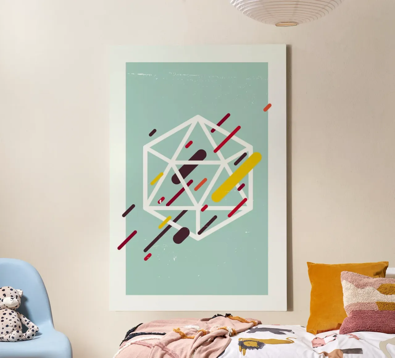 Polyhedra canvas by LeDieg