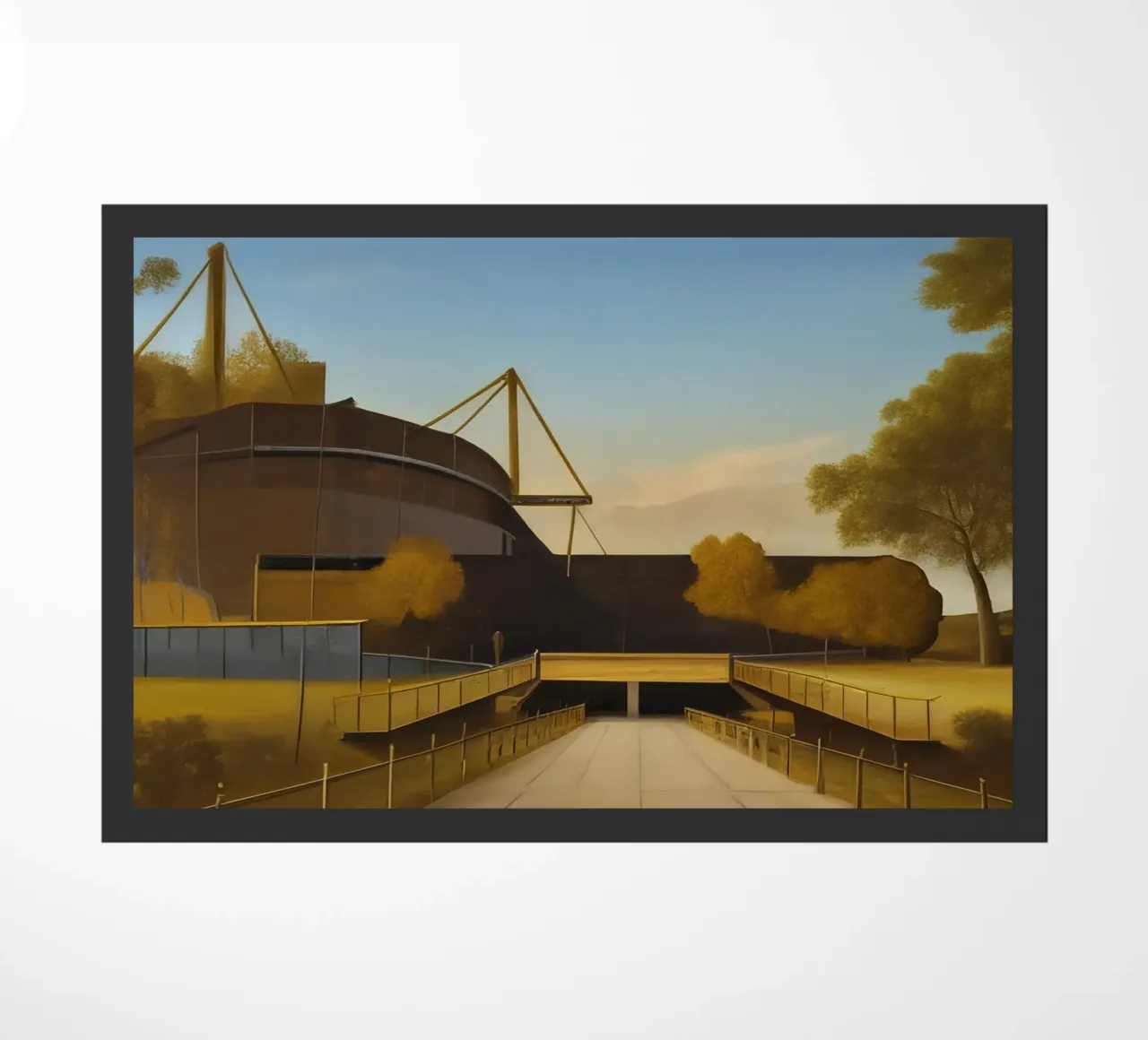 Stadio_Dortmund_1 zerbino da Impressionismus by LK