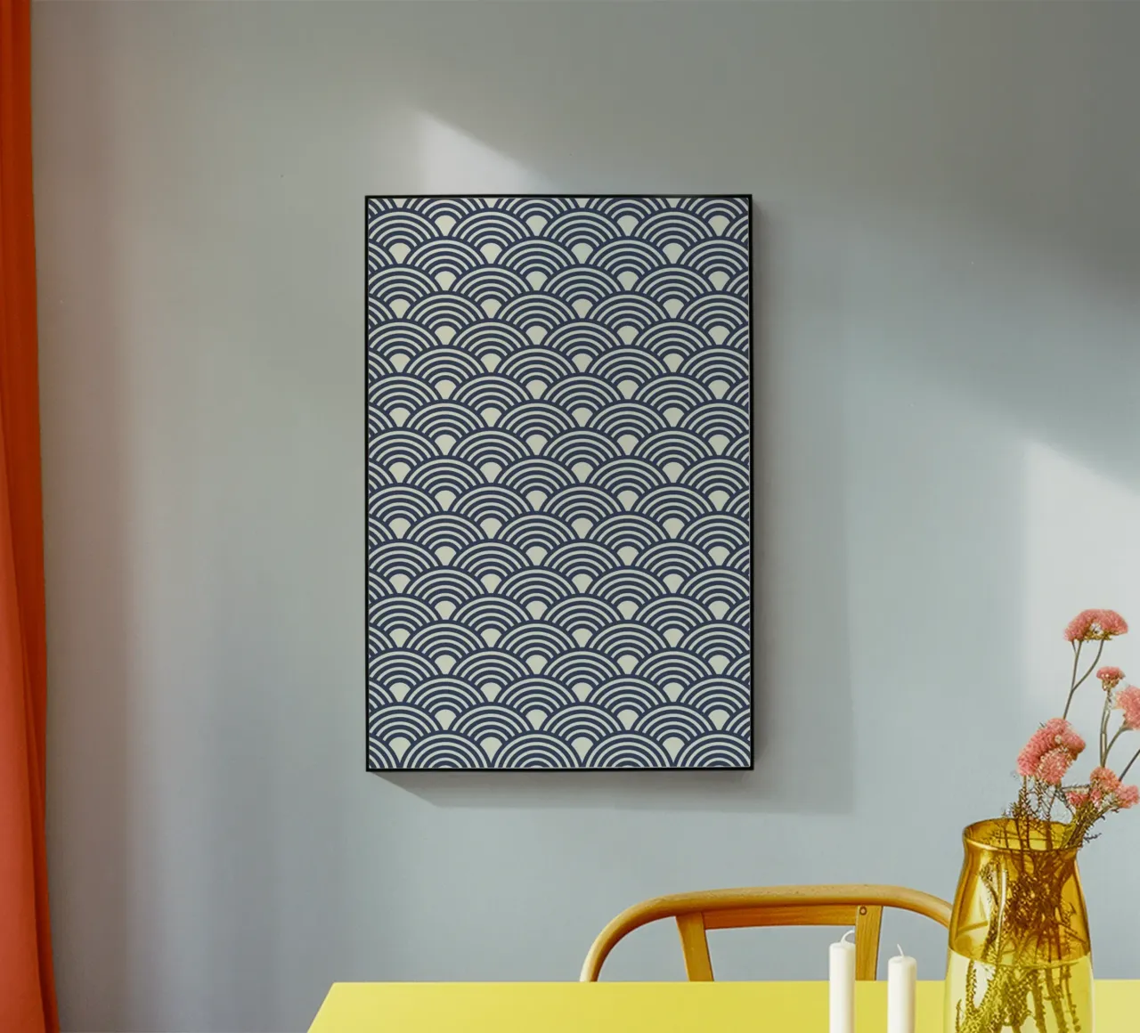 Eastern Waves Dark plexiglass da Bo Lundberg