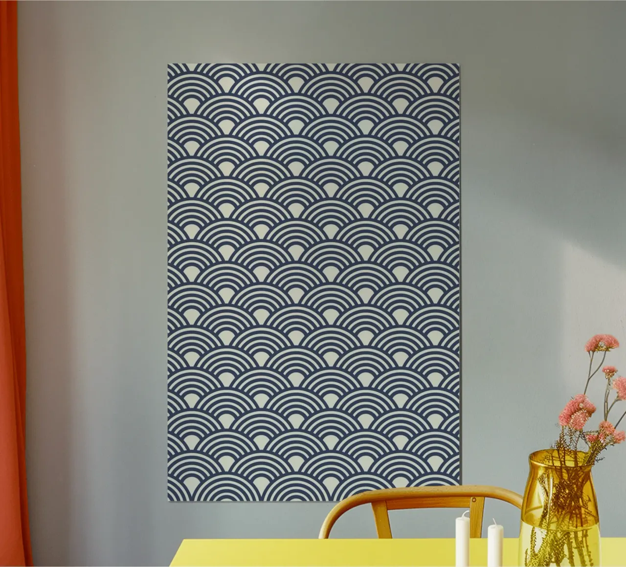 Eastern Waves Dark poster da Bo Lundberg