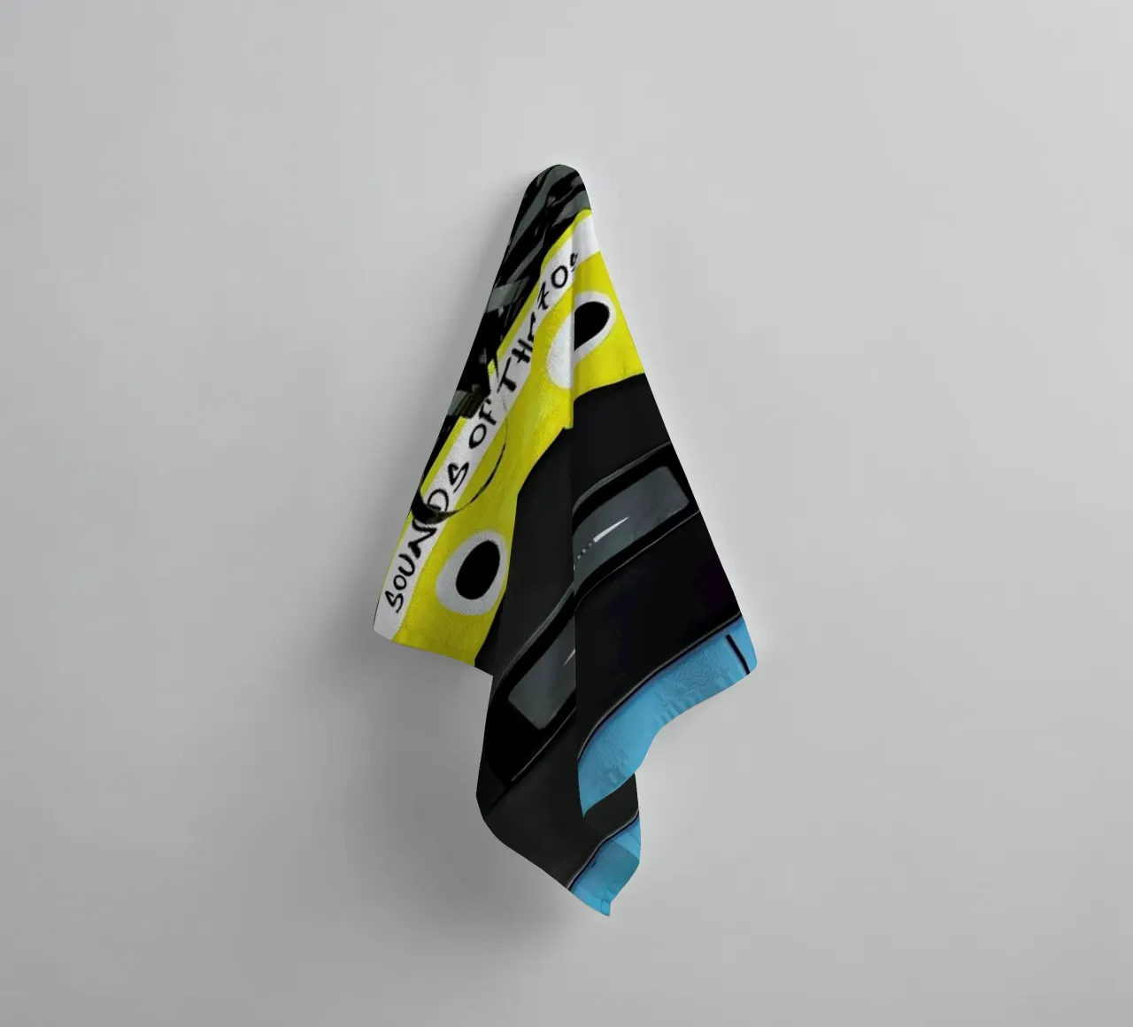 Walk, Man towel by Juj Winn