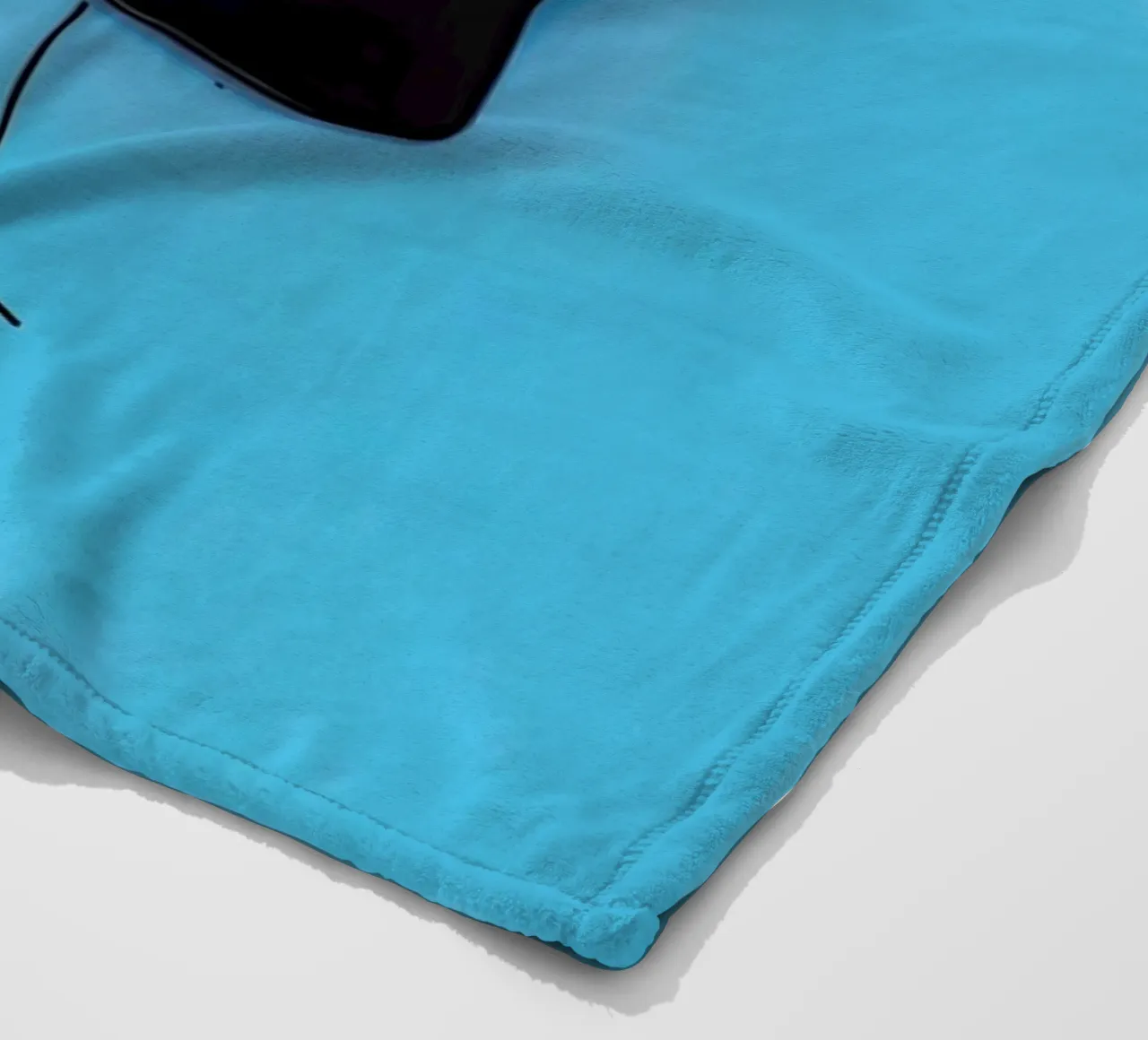 Walk, Man fleece blanket by Juj Winn