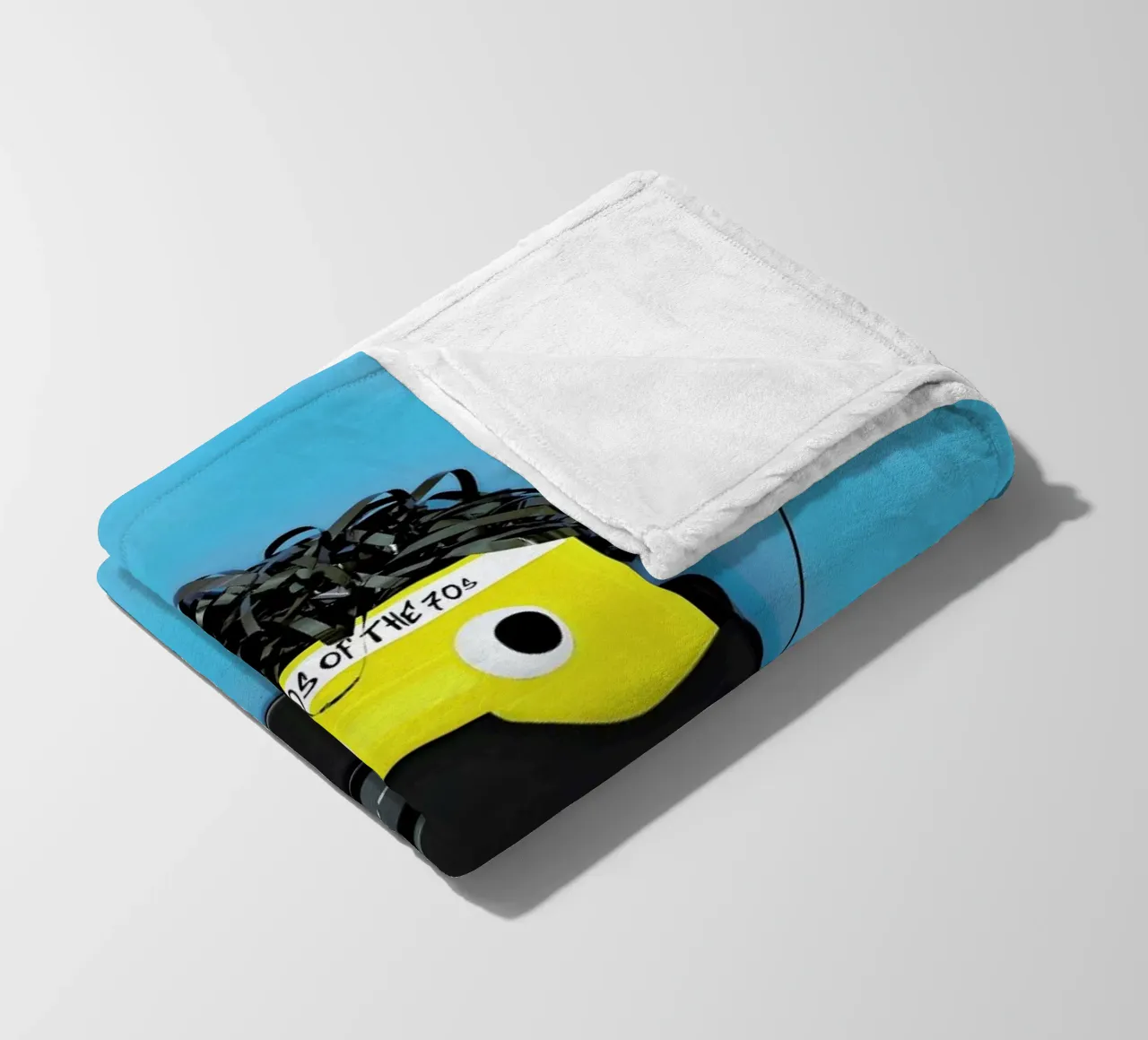 Walk, Man fleece blanket by Juj Winn