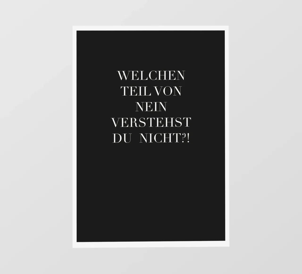 NEIN telo in pvc da Flo Klein