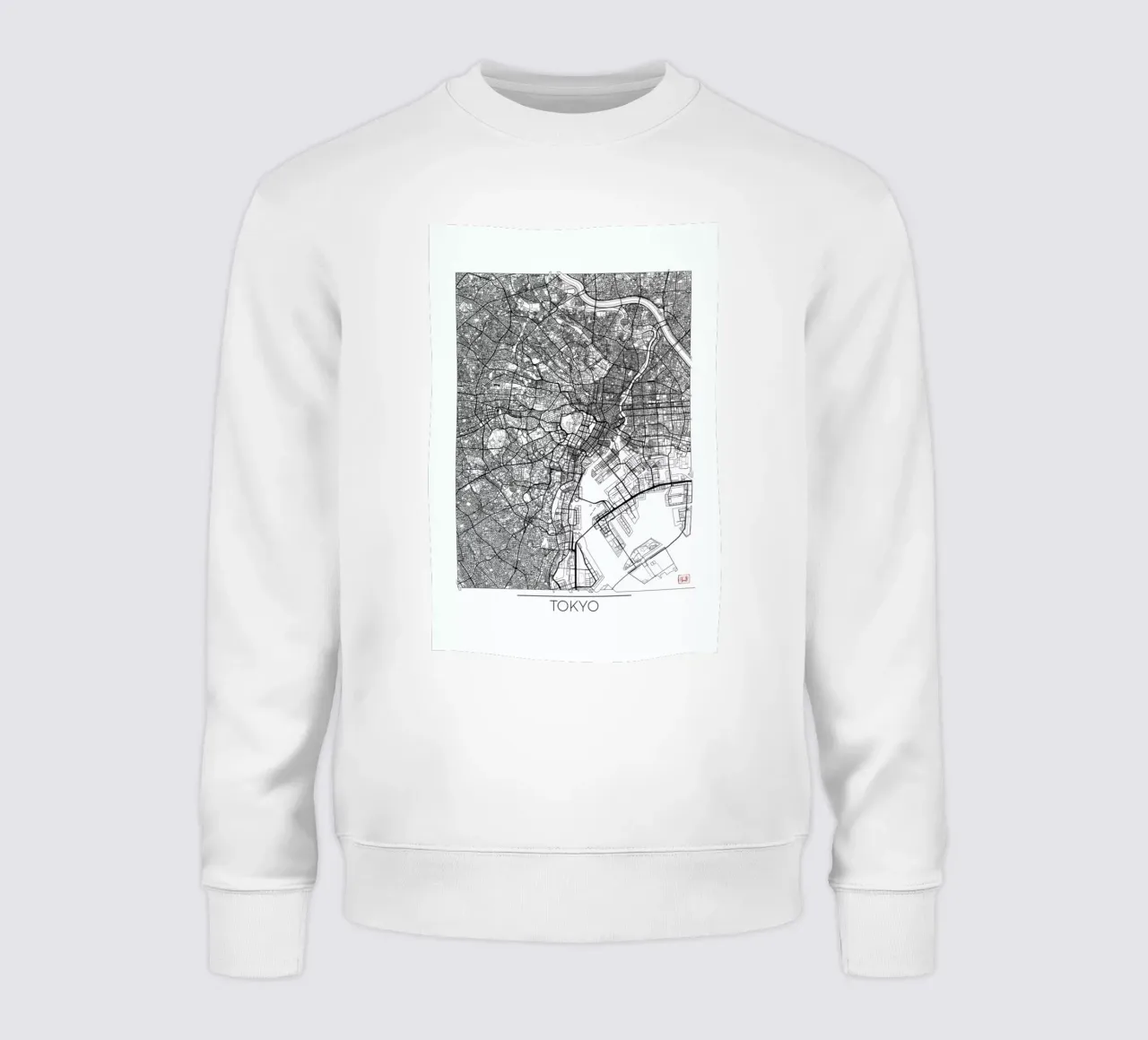 Tokyo Minimal sweatshirt by Hubert Roguski