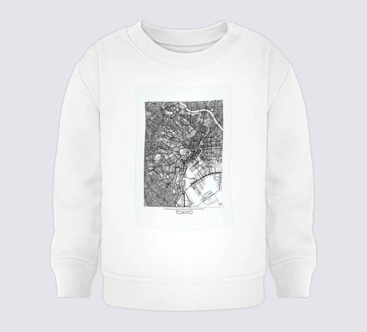 Tokyo Minimal felpa neonato da Hubert Roguski