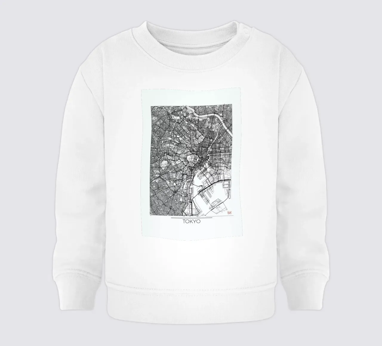 Tokyo Minimal felpa neonato da Hubert Roguski