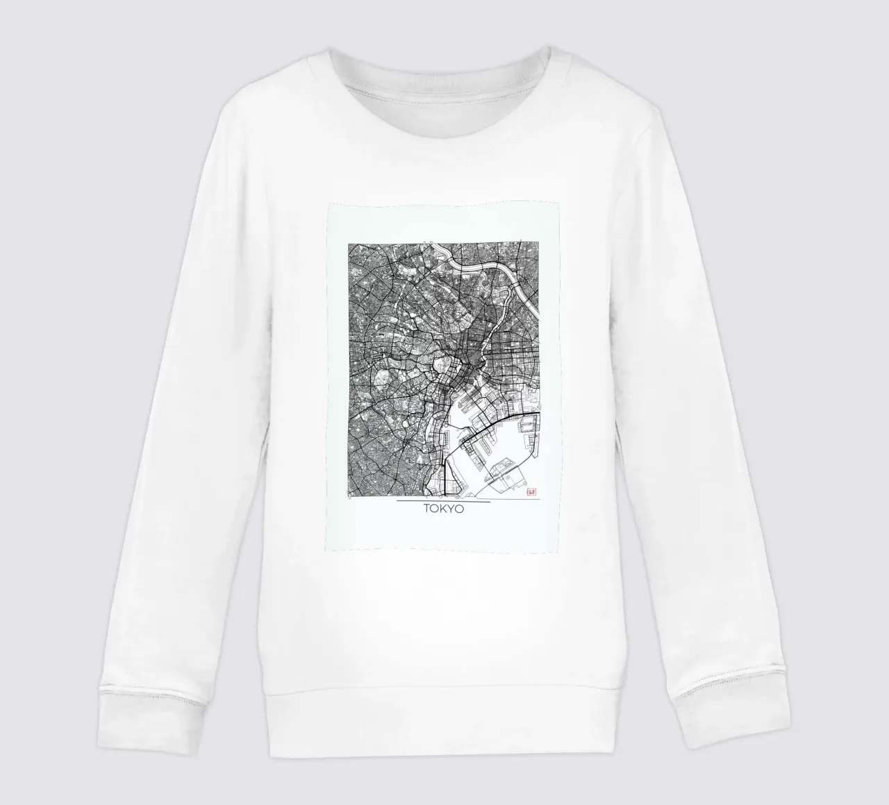 Tokyo Minimal felpa bambino da Hubert Roguski