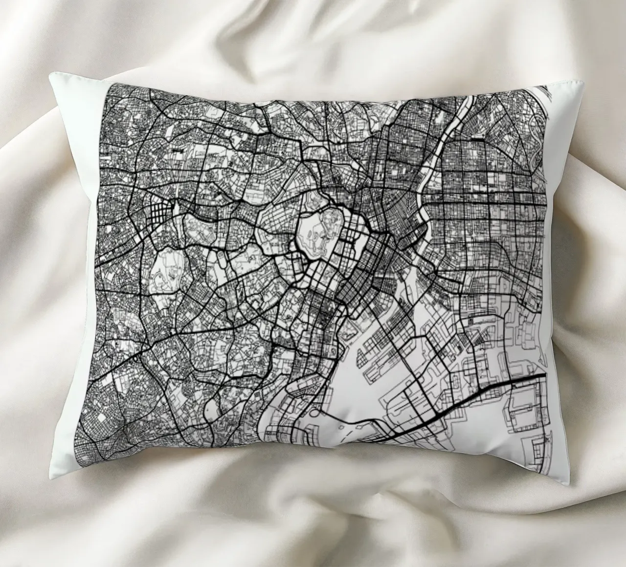 Tokyo Minimal cuscino da Hubert Roguski