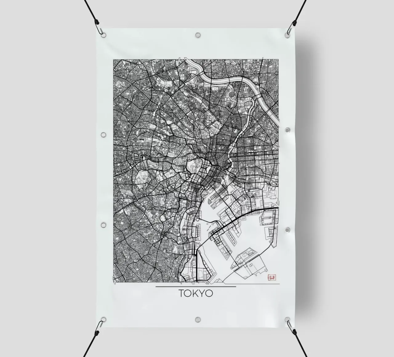 Tokyo Minimal telo in pvc da Hubert Roguski