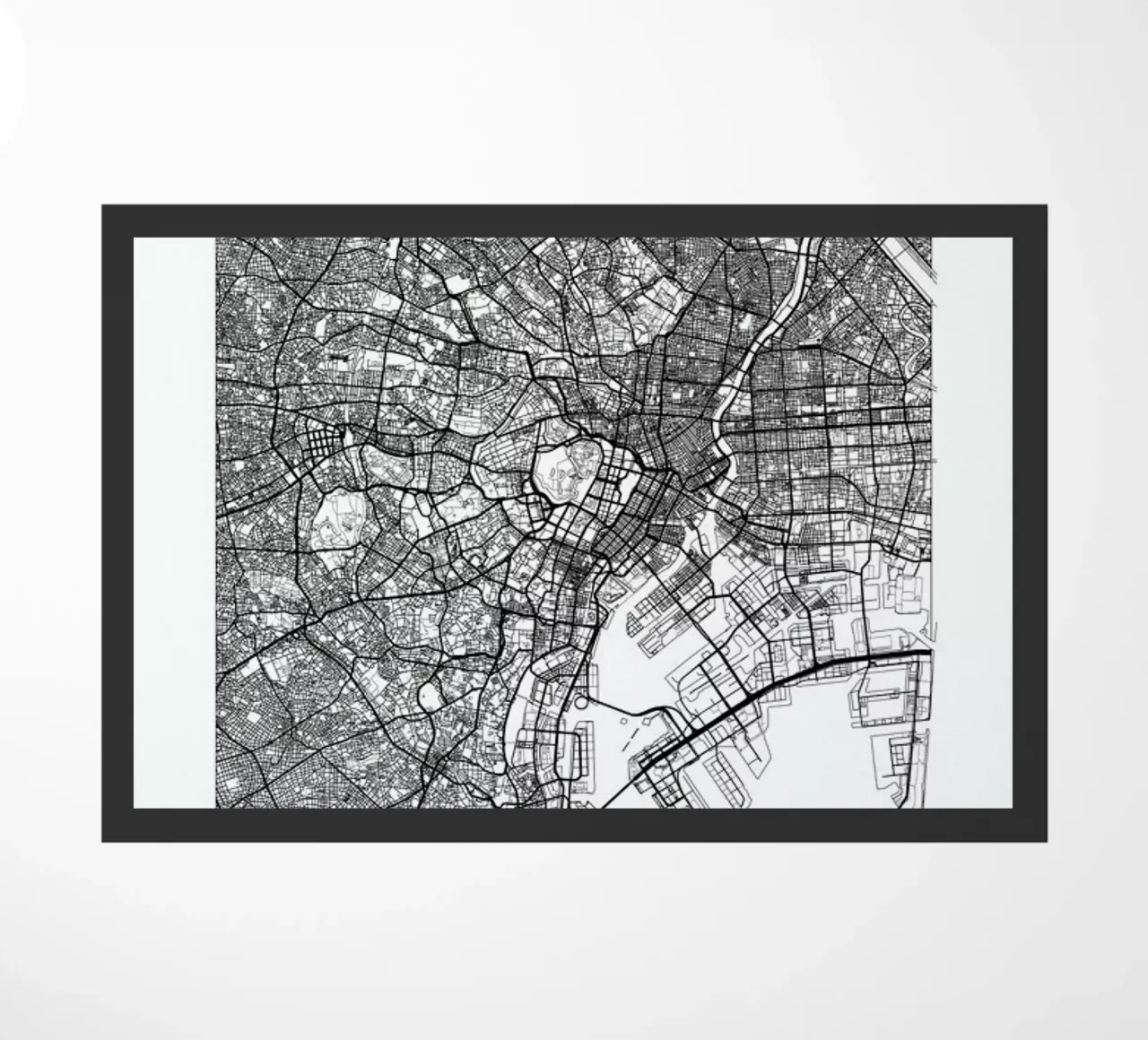 Tokyo Minimal felpudo de Hubert Roguski
