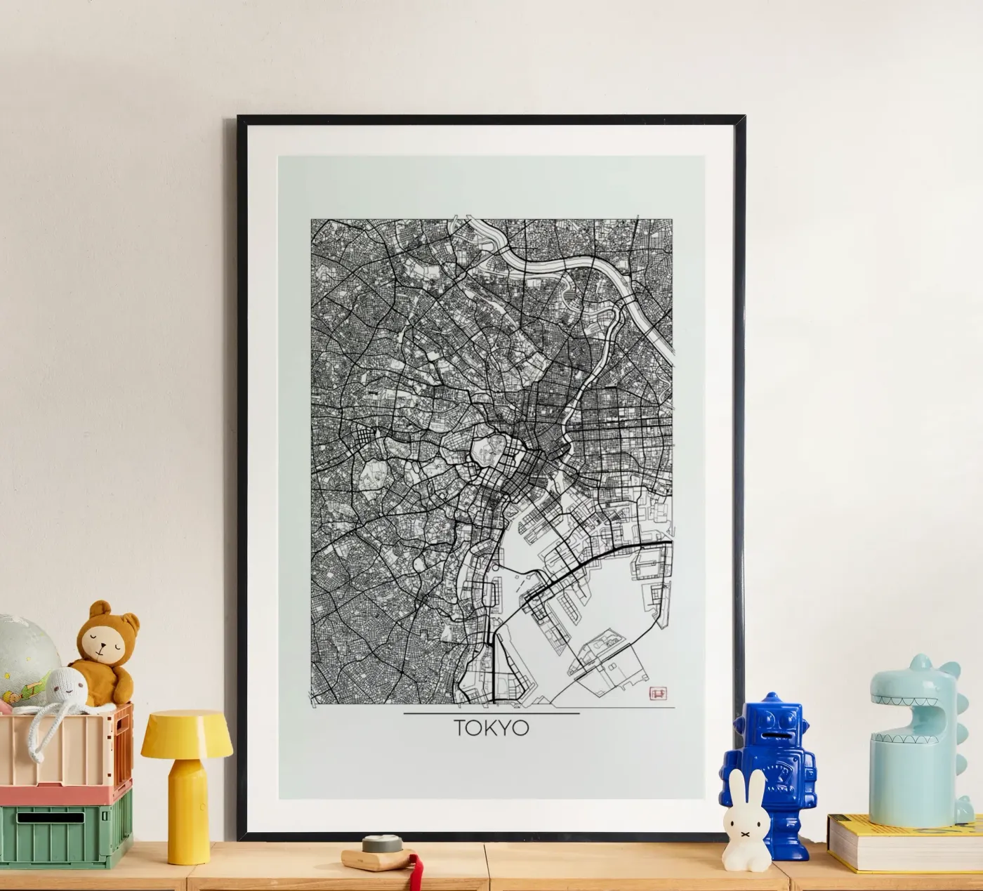 Tokyo Minimal poster da Hubert Roguski