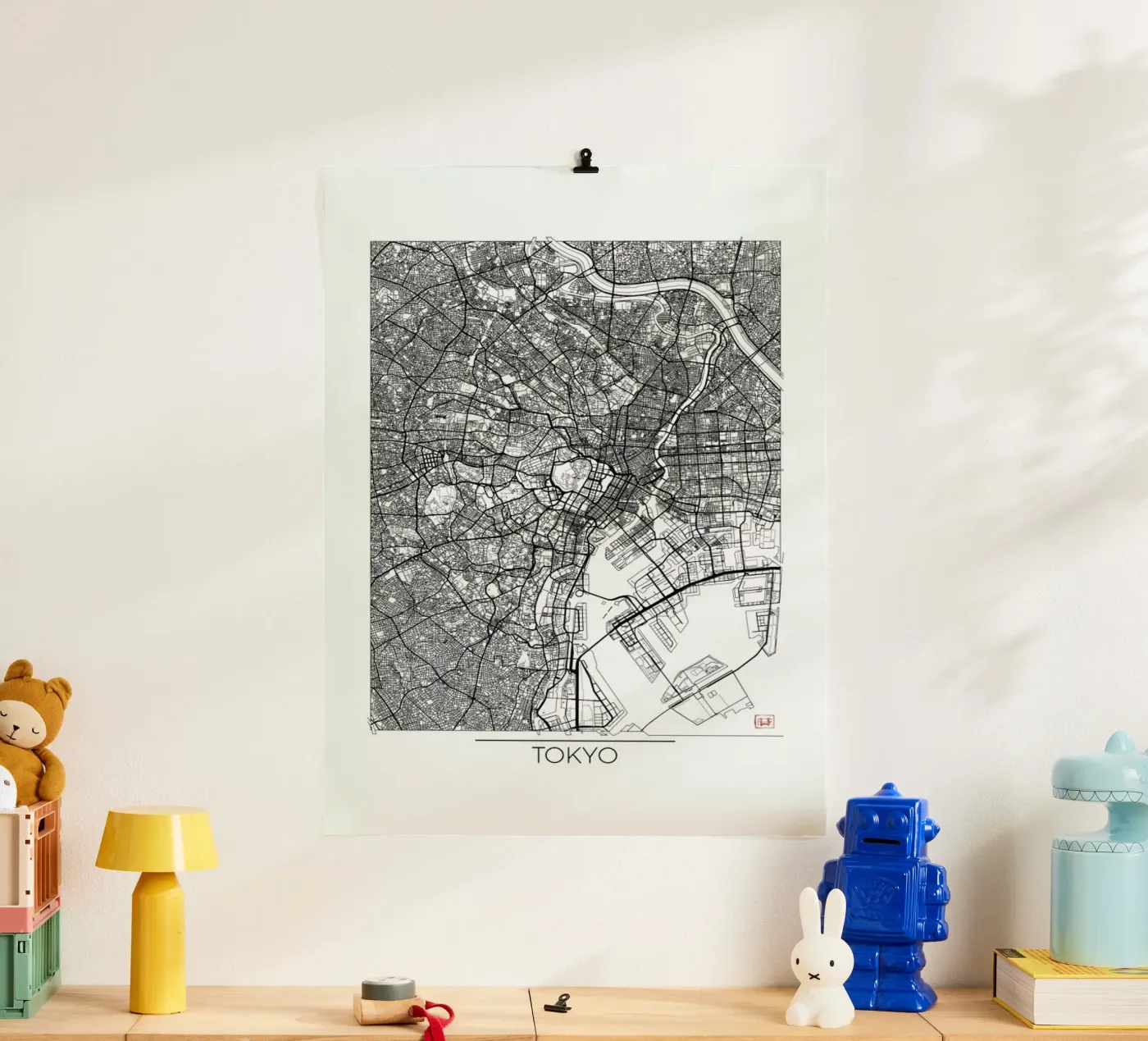 Tokyo Minimal poster da Hubert Roguski