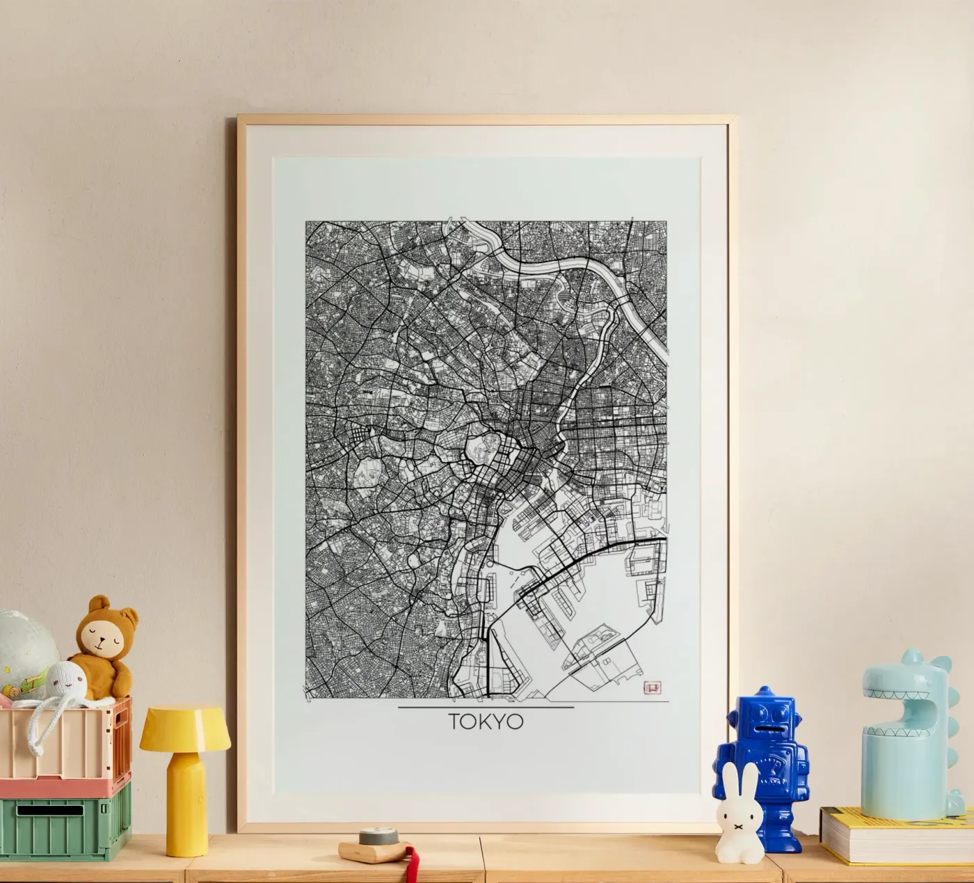 Tokyo Minimal poster da Hubert Roguski