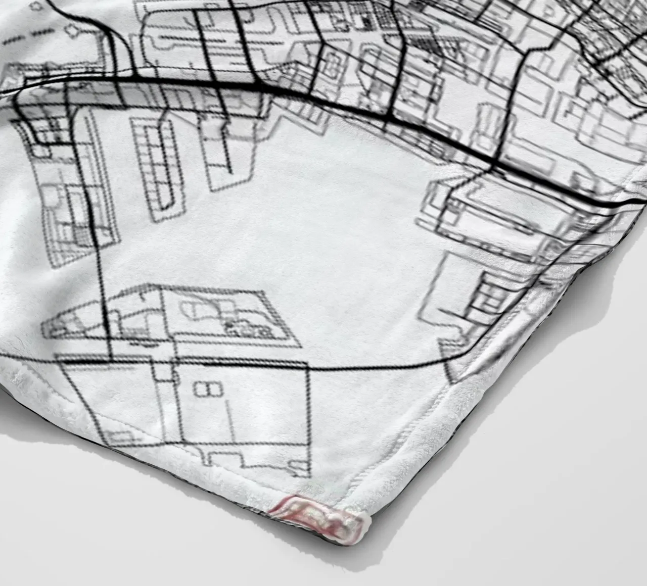 Tokyo Minimal coperta in pile da Hubert Roguski