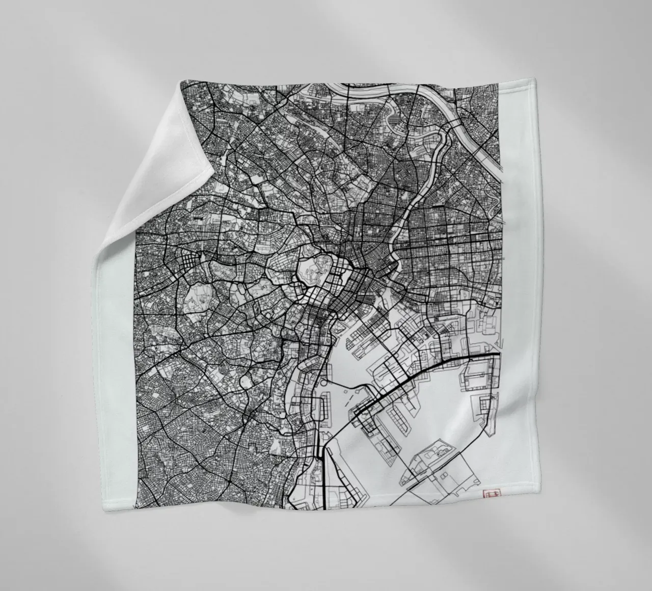 Tokyo Minimal coperta in pile da Hubert Roguski