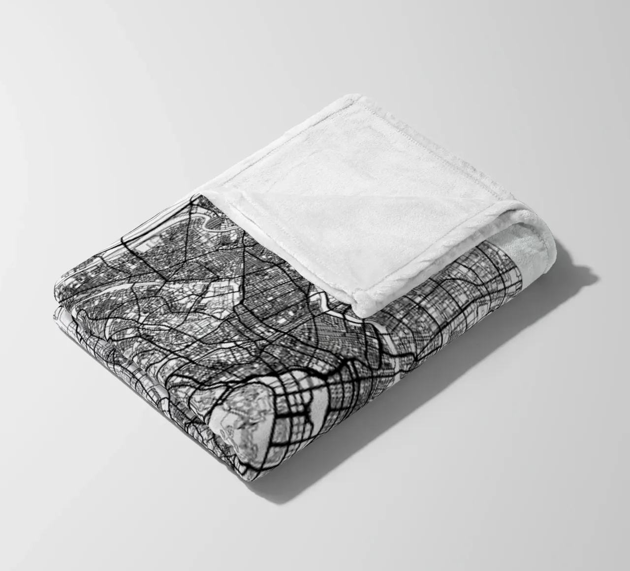 Tokyo Minimal coperta in pile da Hubert Roguski