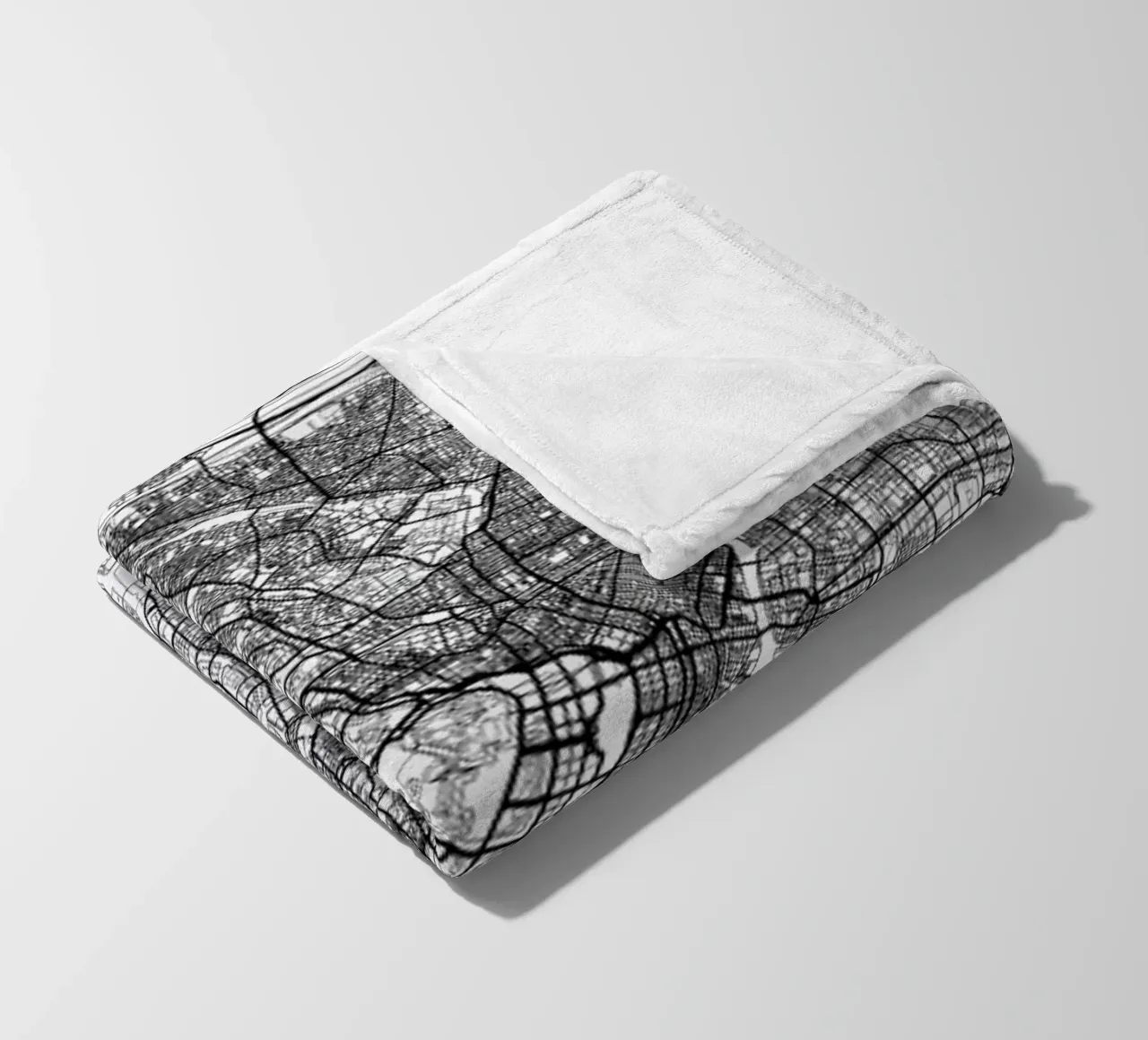 Tokyo Minimal coperta in pile da Hubert Roguski