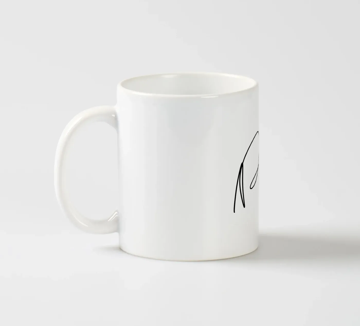 Power ceramic mug by LIMITED EDITION LETTERS