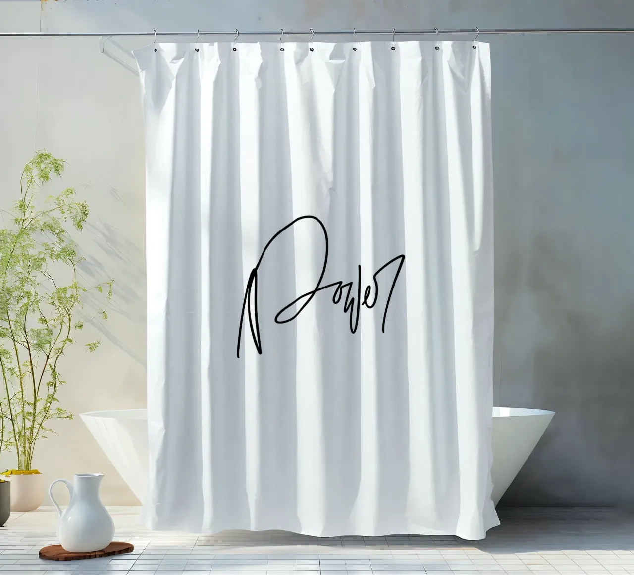 Power tenda da doccia da LIMITED EDITION LETTERS