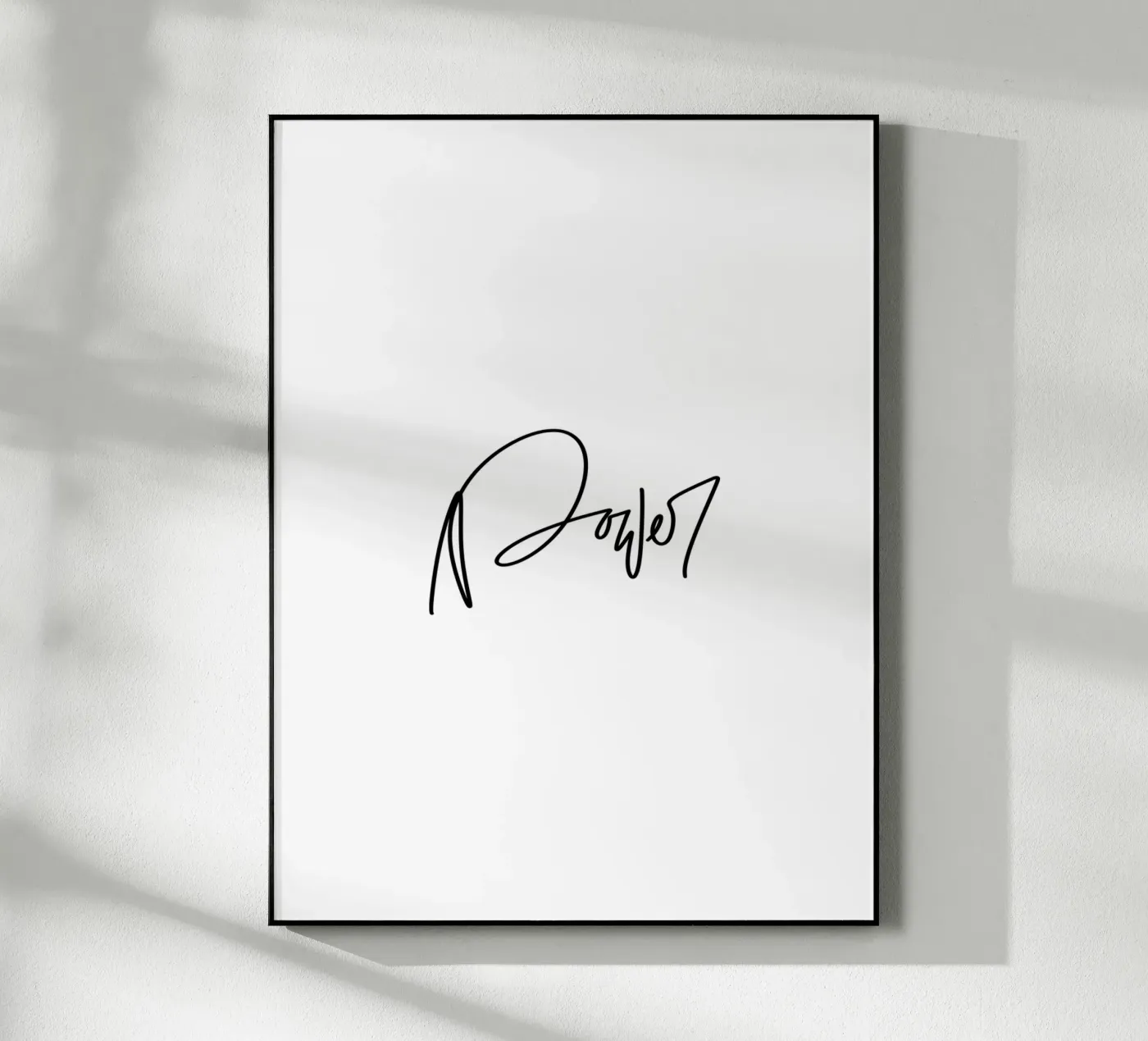 Power plexiglass da LIMITED EDITION LETTERS