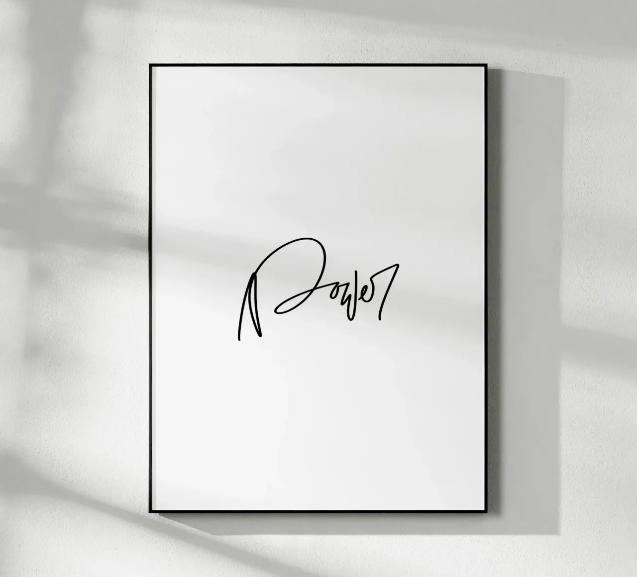 Power plexiglass da LIMITED EDITION LETTERS