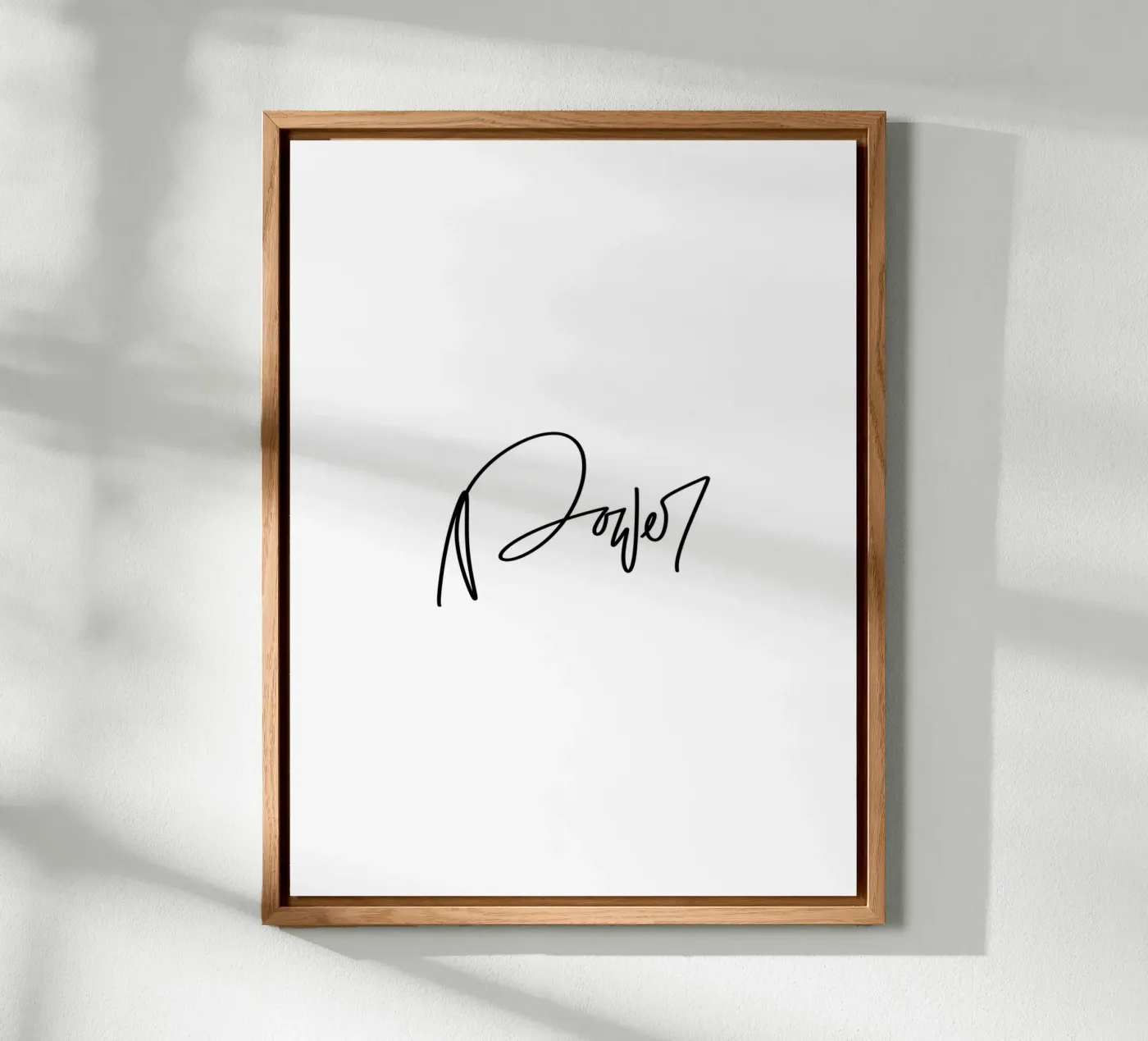 Power alluminio dibond da LIMITED EDITION LETTERS