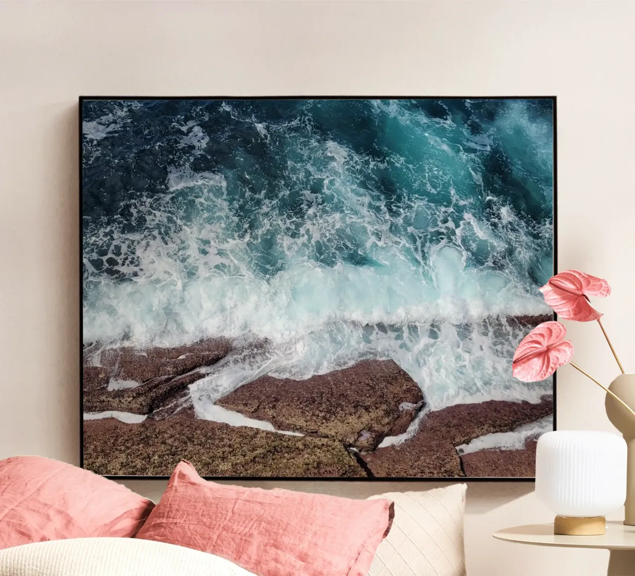 Erosion acrylic glass by Estelle Création