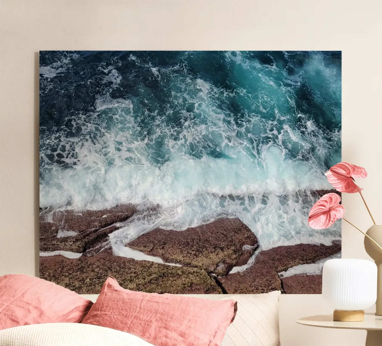 Erosion acrylic glass by Estelle Création