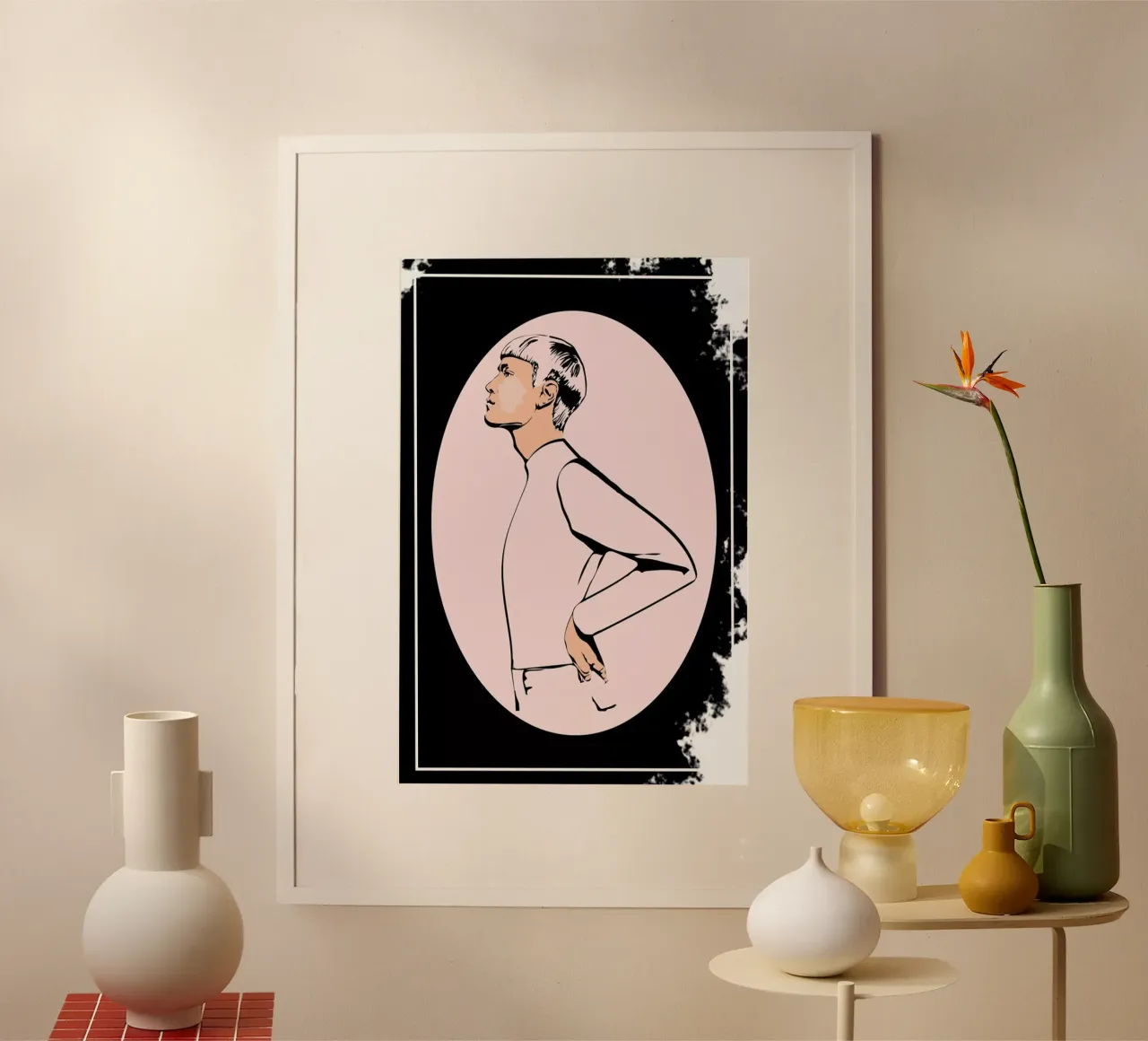 Boys Will Be Boys 2 poster con telaio in plastica da Marcell Naubert