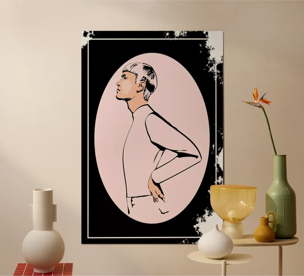 Boys Will Be Boys 2 poster con telaio in plastica da Marcell Naubert
