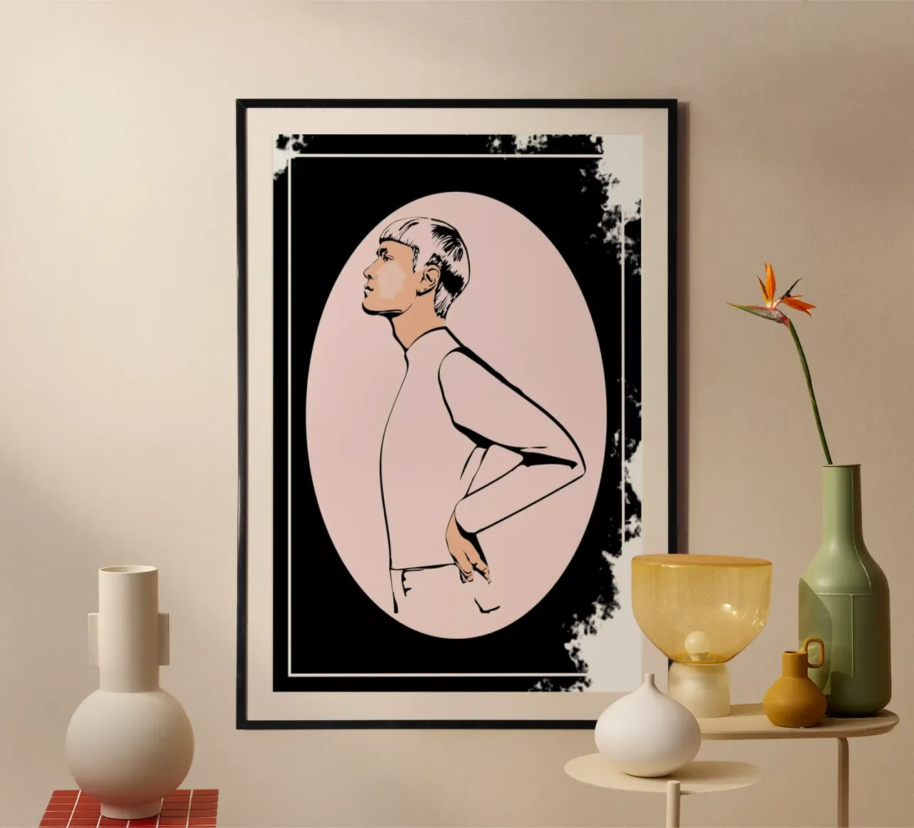 Boys Will Be Boys 2 poster con telaio in plastica da Marcell Naubert