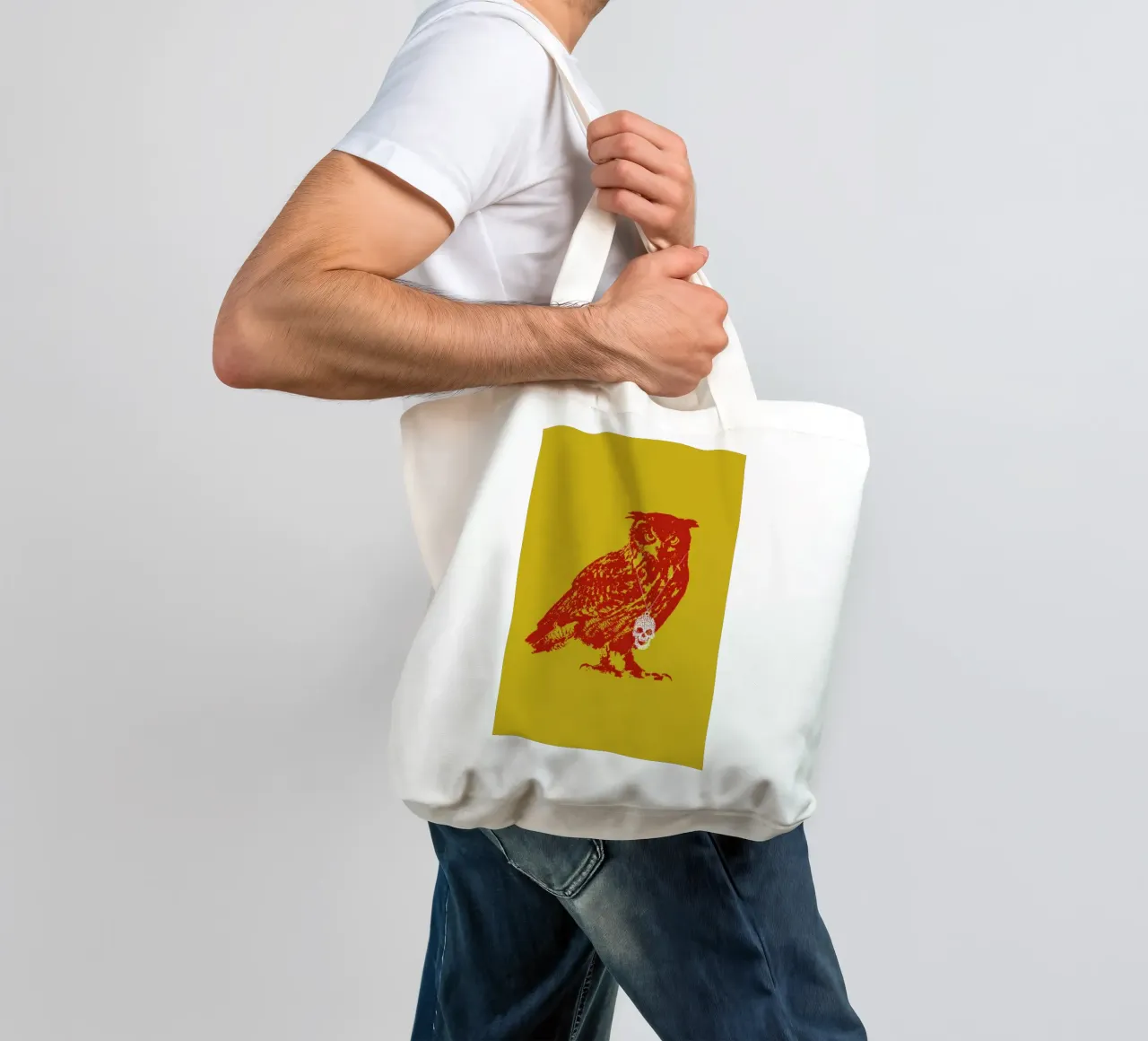 Oldskool 7 borsa in juta da Evita Witzenhausen
