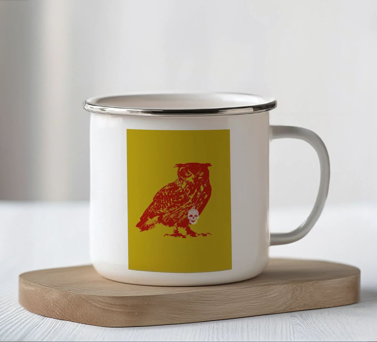 Oldskool 7 tazza in smalto da Evita Witzenhausen