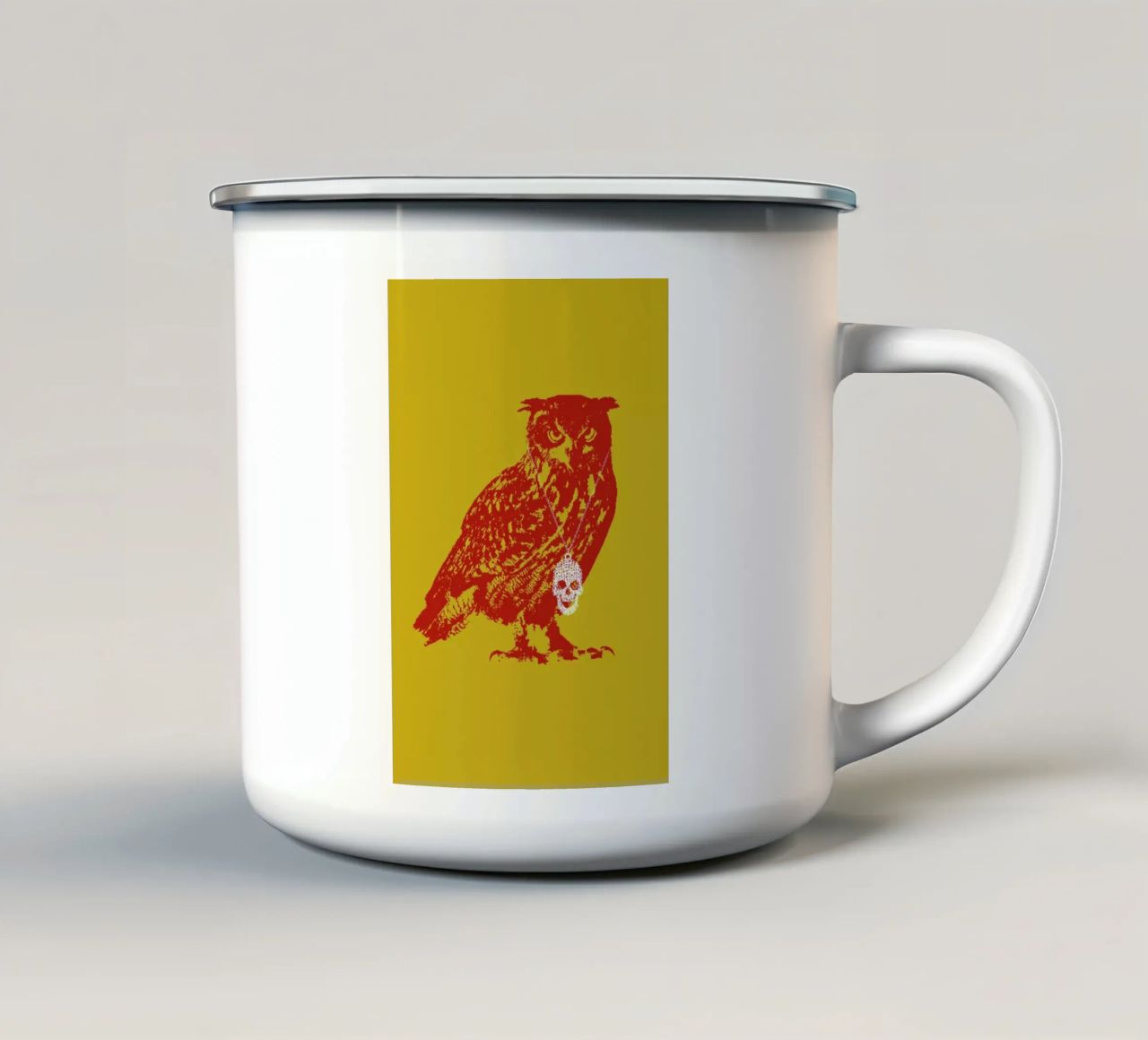Oldskool 7 tazza in smalto da Evita Witzenhausen