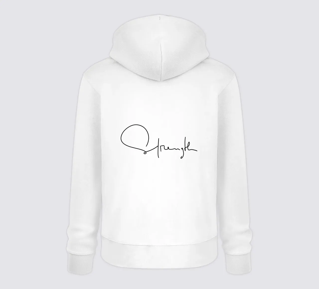 Strength felpa con cappuccio da LIMITED EDITION LETTERS