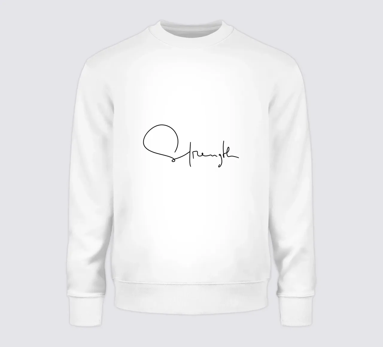 Strength felpa da LIMITED EDITION LETTERS