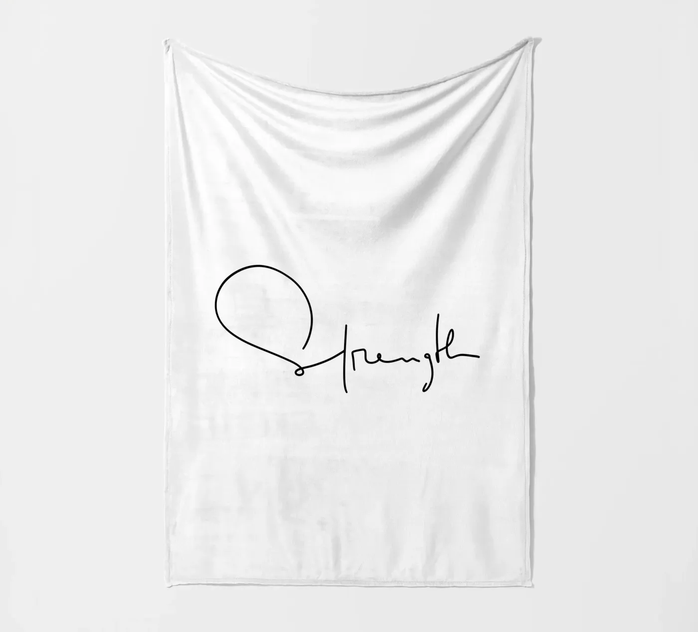 Strength coperta in pile da LIMITED EDITION LETTERS