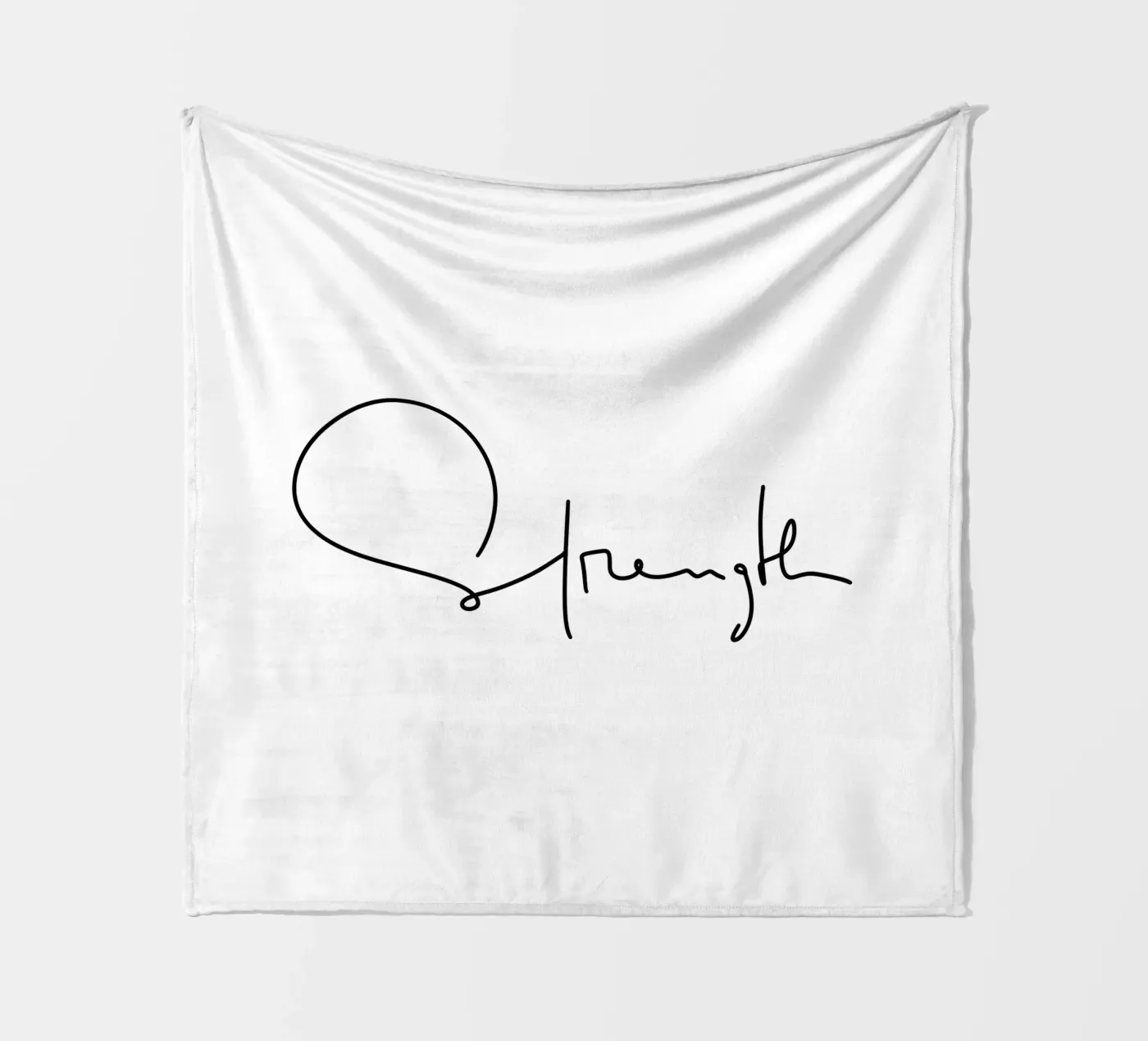 Strength coperta in pile da LIMITED EDITION LETTERS