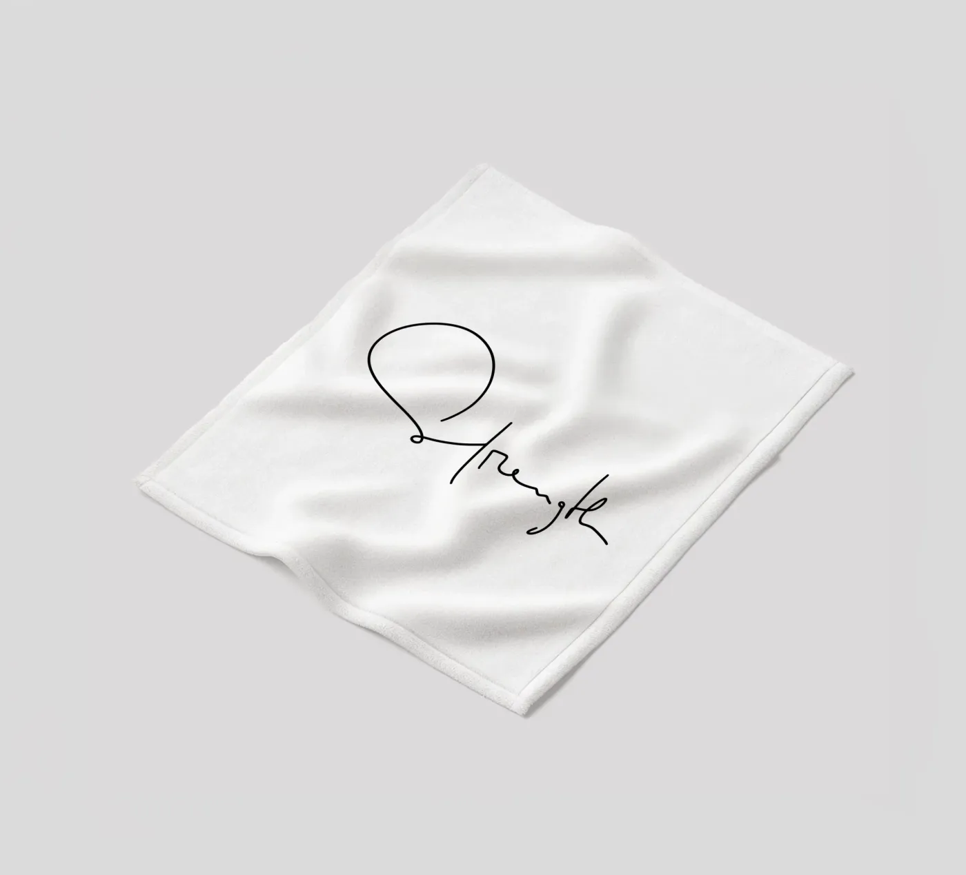 Strength coperta in pile da LIMITED EDITION LETTERS