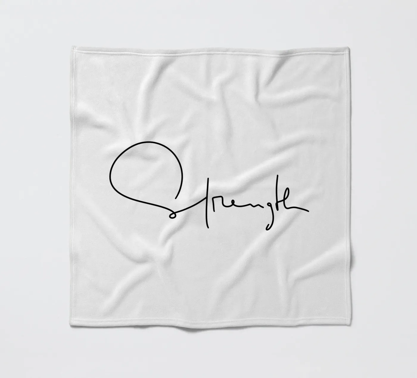 Strength coperta in pile da LIMITED EDITION LETTERS