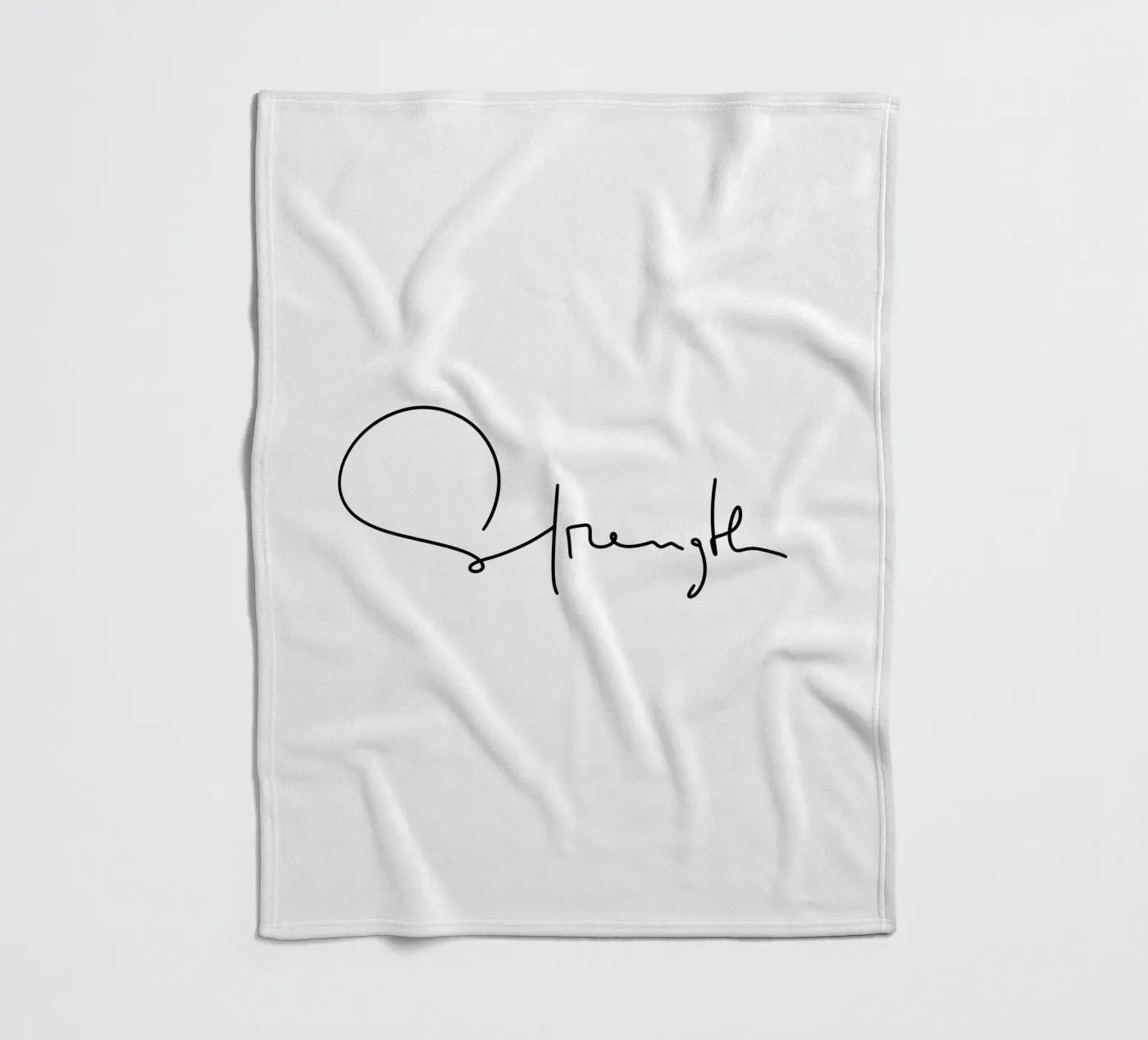 Strength coperta in pile da LIMITED EDITION LETTERS