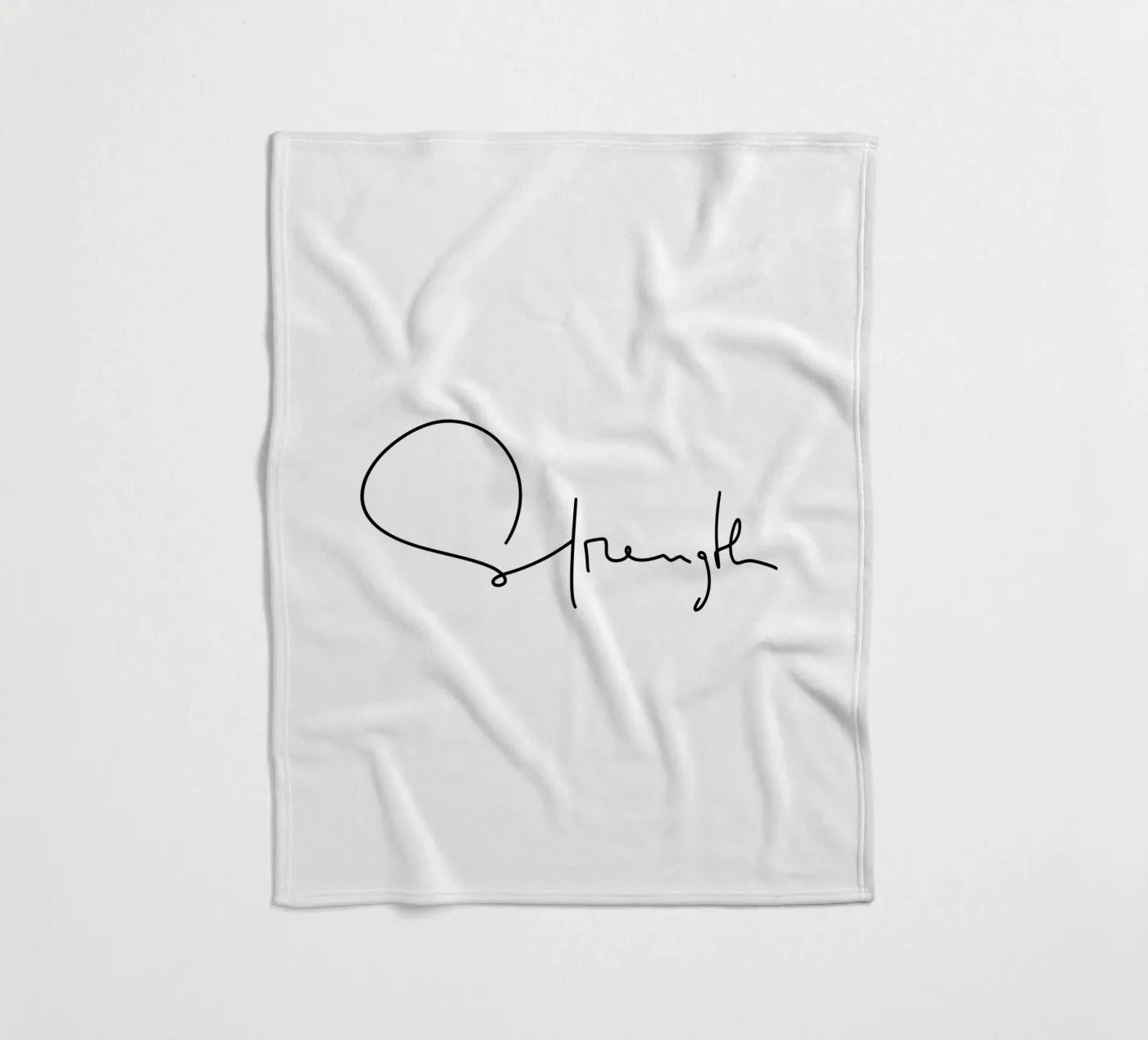 Strength coperta in pile da LIMITED EDITION LETTERS