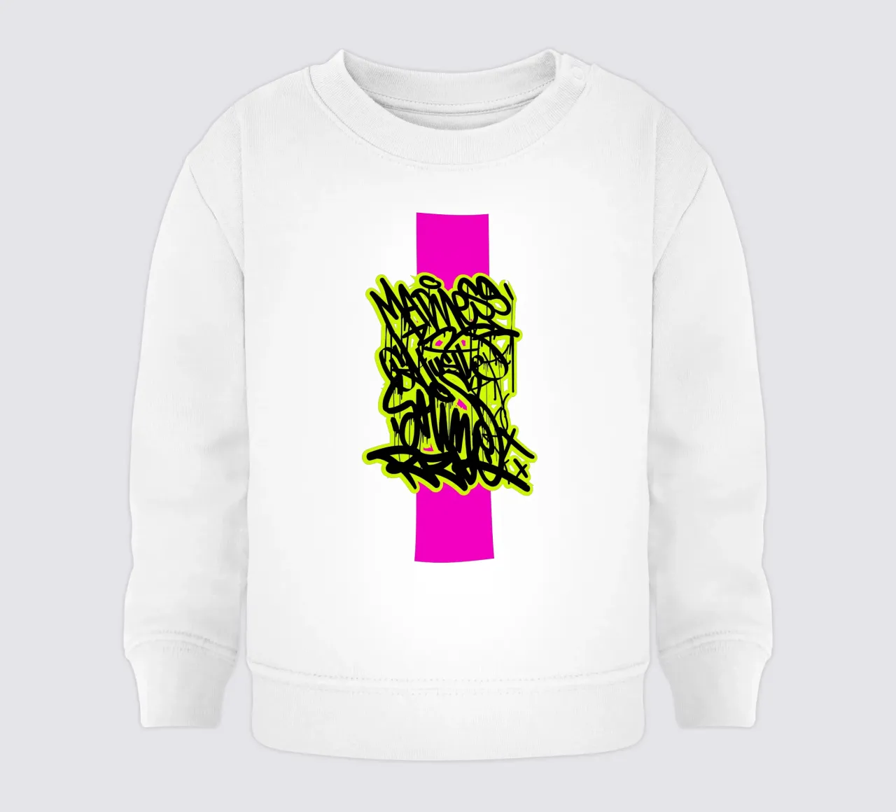 Graffiti Pink sudadera de bebé de Flo Klein