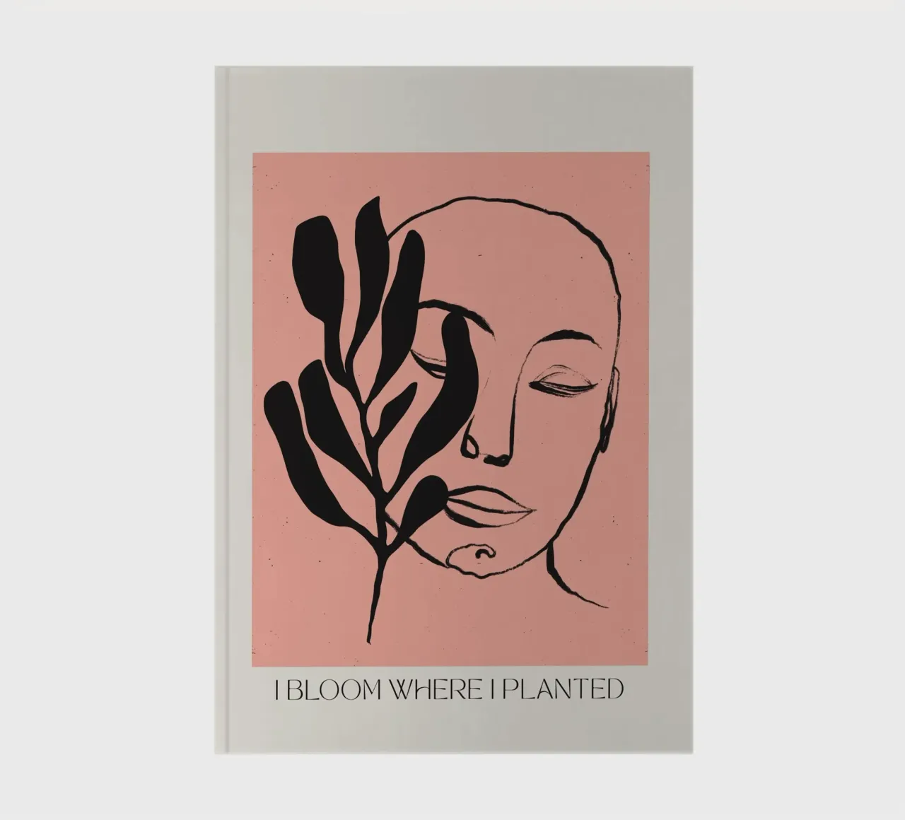 I Bloom Where I Planted notebook by treechild