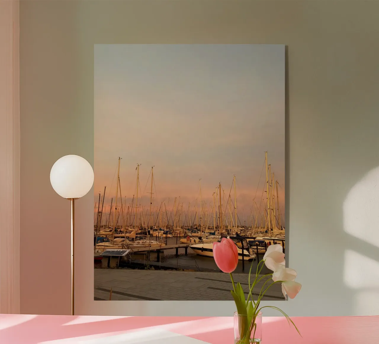 Hafen Acryl-Glas von SteffisNatursicht