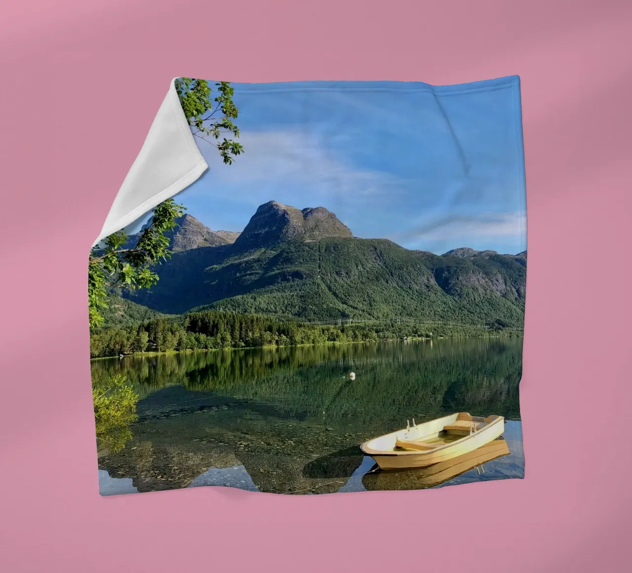 Lofoten Fleecedecke von SteffisNatursicht