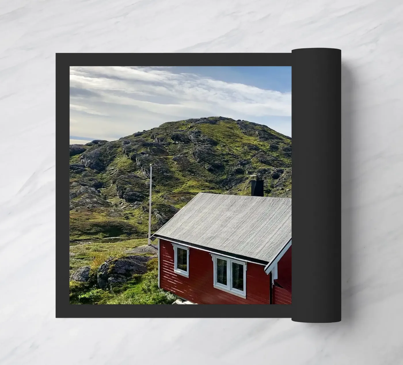 Berghütte deurmat van SteffisNatursicht